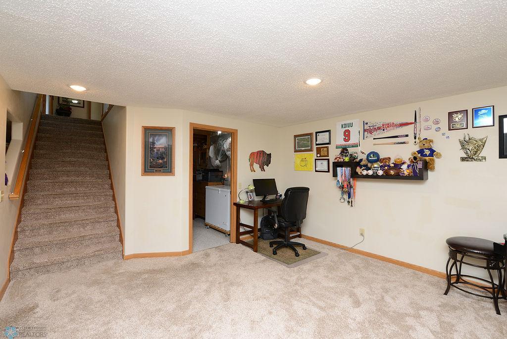 Family room to large utility room