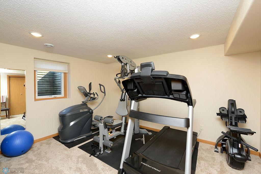 Basement bedroom