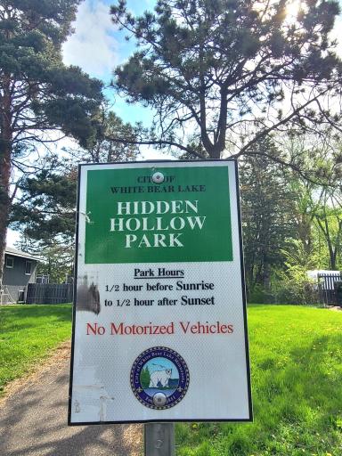 Home is just steps away from the entrance to Hidden Hollow Park