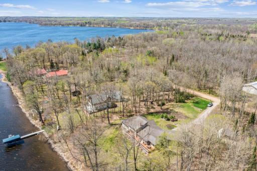 Expansive Long Lake Property with serene views and natural privacy
