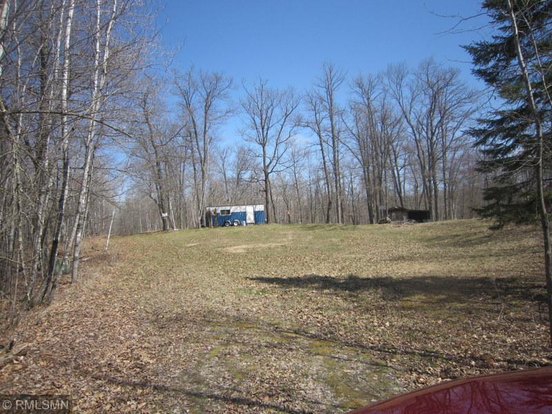 Cleared building/RV parking area