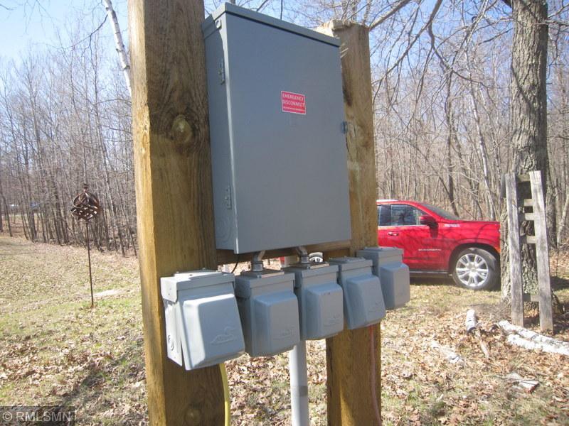 New electric, 50amp, 30amp, 3X110 outlets