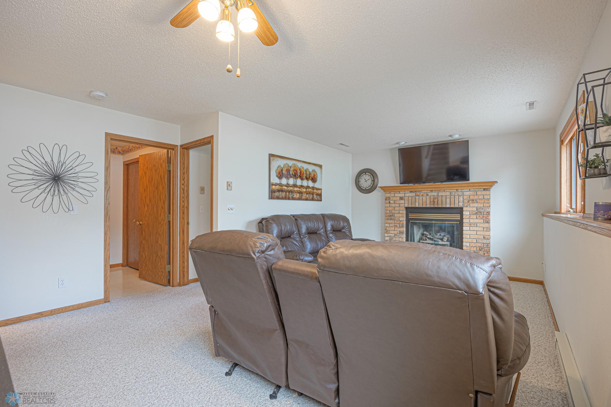 Relax Around the Gas Fireplace