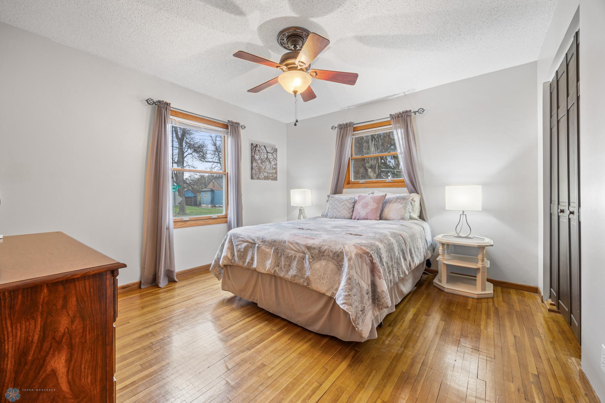primary bed on main floor