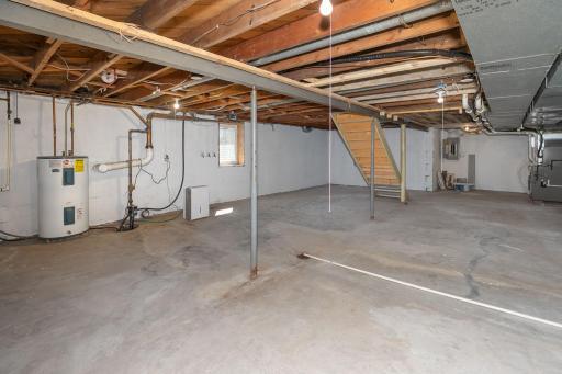 Lower Level ready for buyers finishing touches