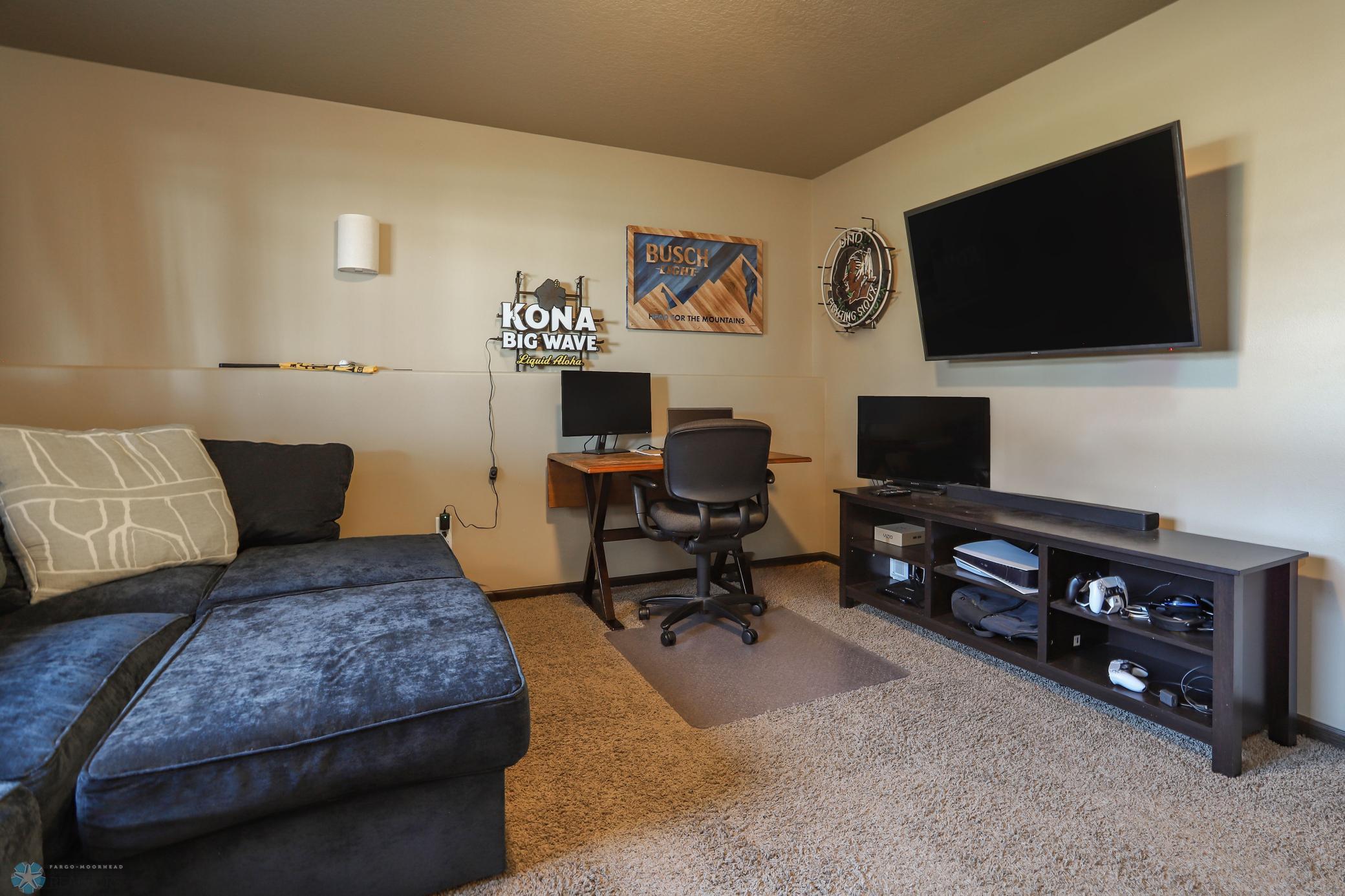 lower level family room