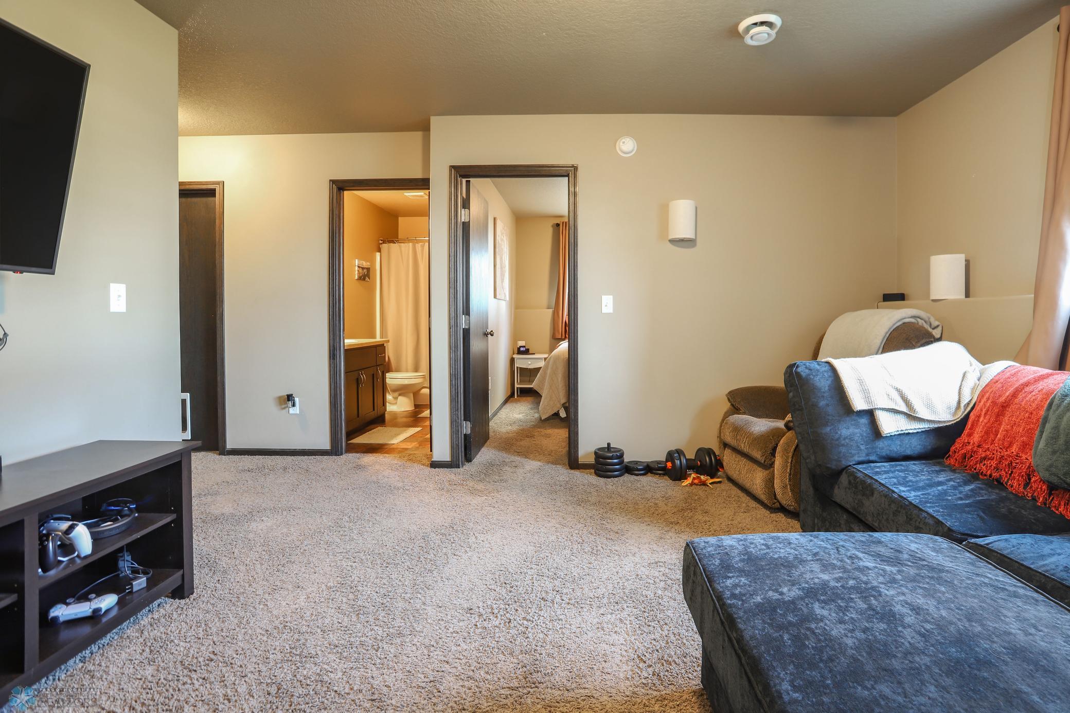 lower level family room