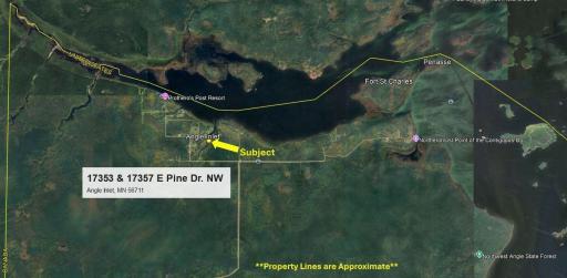 17353 & 17357 E Pine Drive NW, Angle Inlet, MN 56711