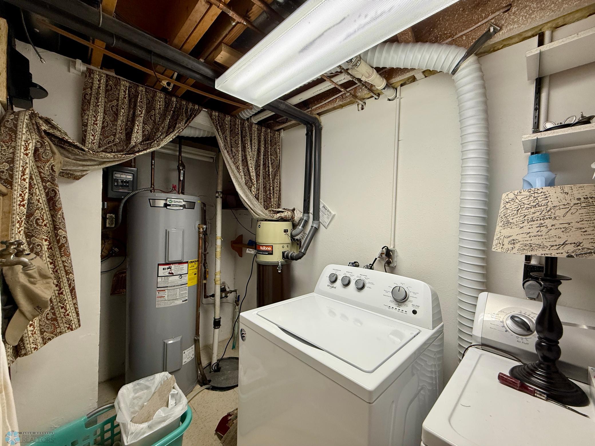 laundry area