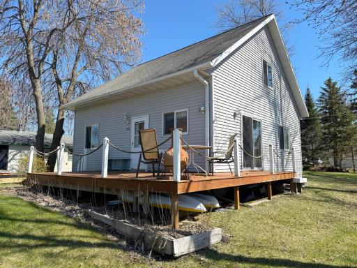 One owner year-round home built in 2002 literally STEPS away from a public access point with hard sand bottom on MilleLacs, for your full lake enjoyment without lakeshore property taxes!