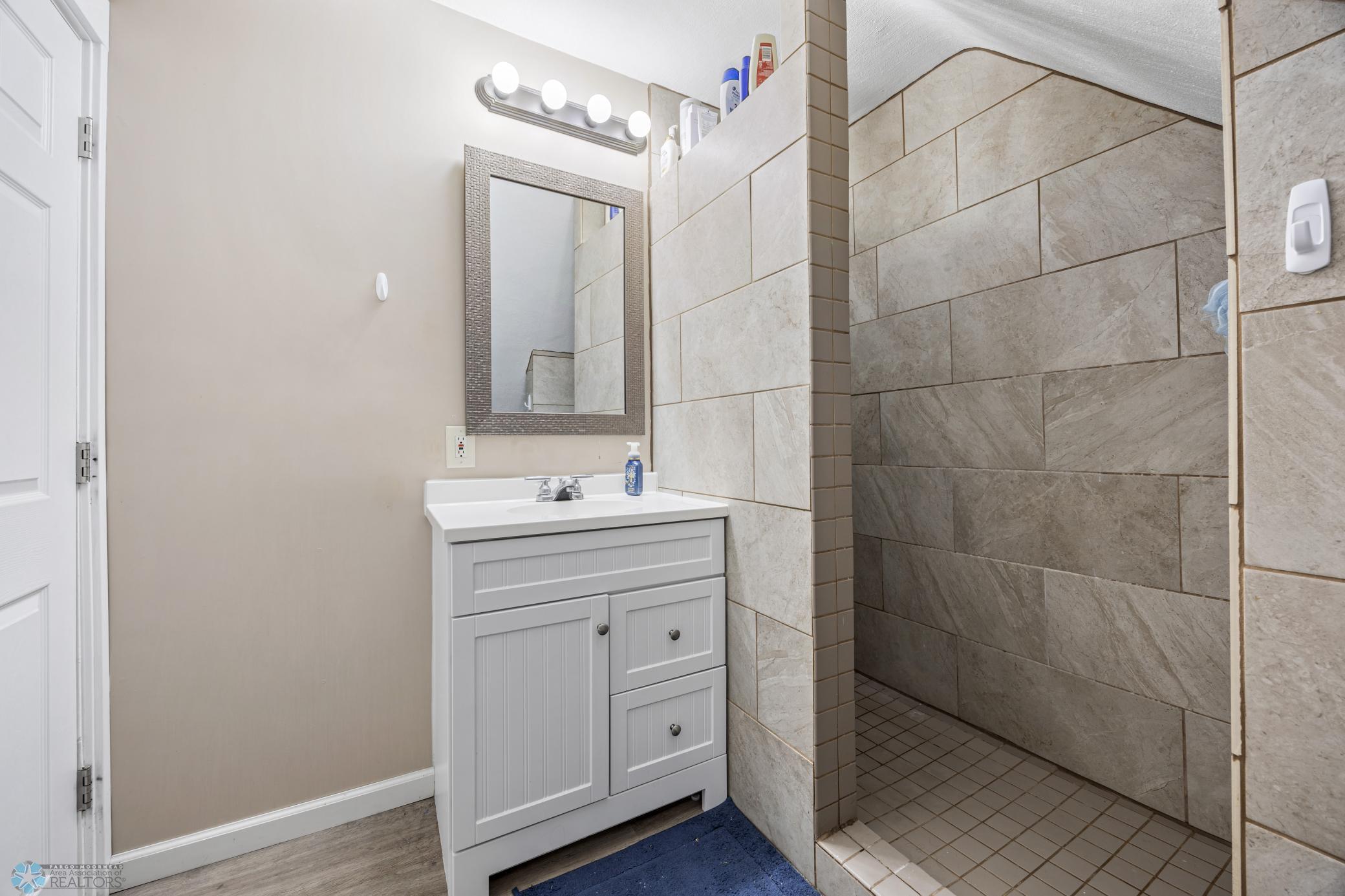 3/4 bathroom