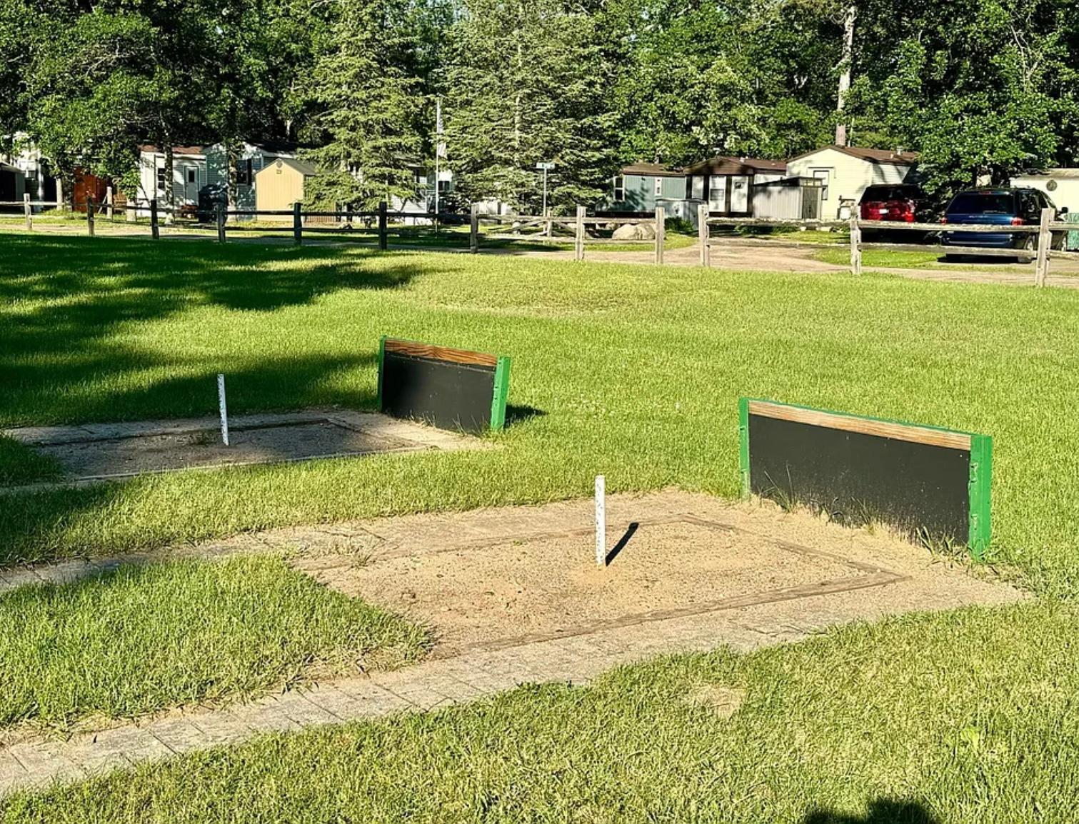 horse shoes
