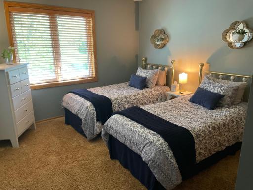 3 off bedrooms all very large. 13x11, 13x11, 12x11. Two have 10ft of closet