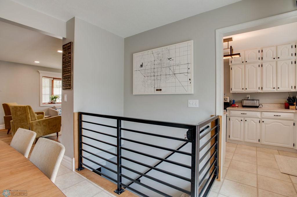 Upgraded railing