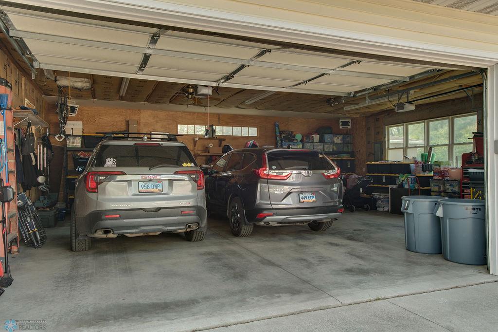 HUGE garage!