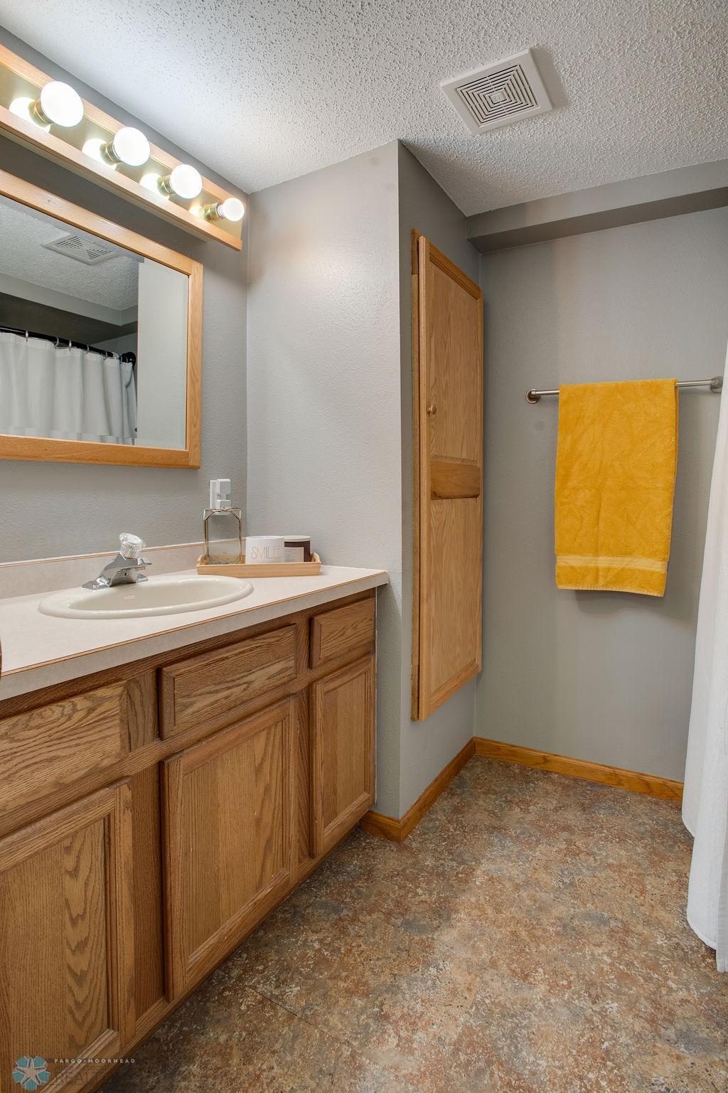 Basement bathroom