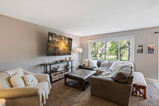 Living Room on Upper Level, perfect for movie nights or celebrating holidays!