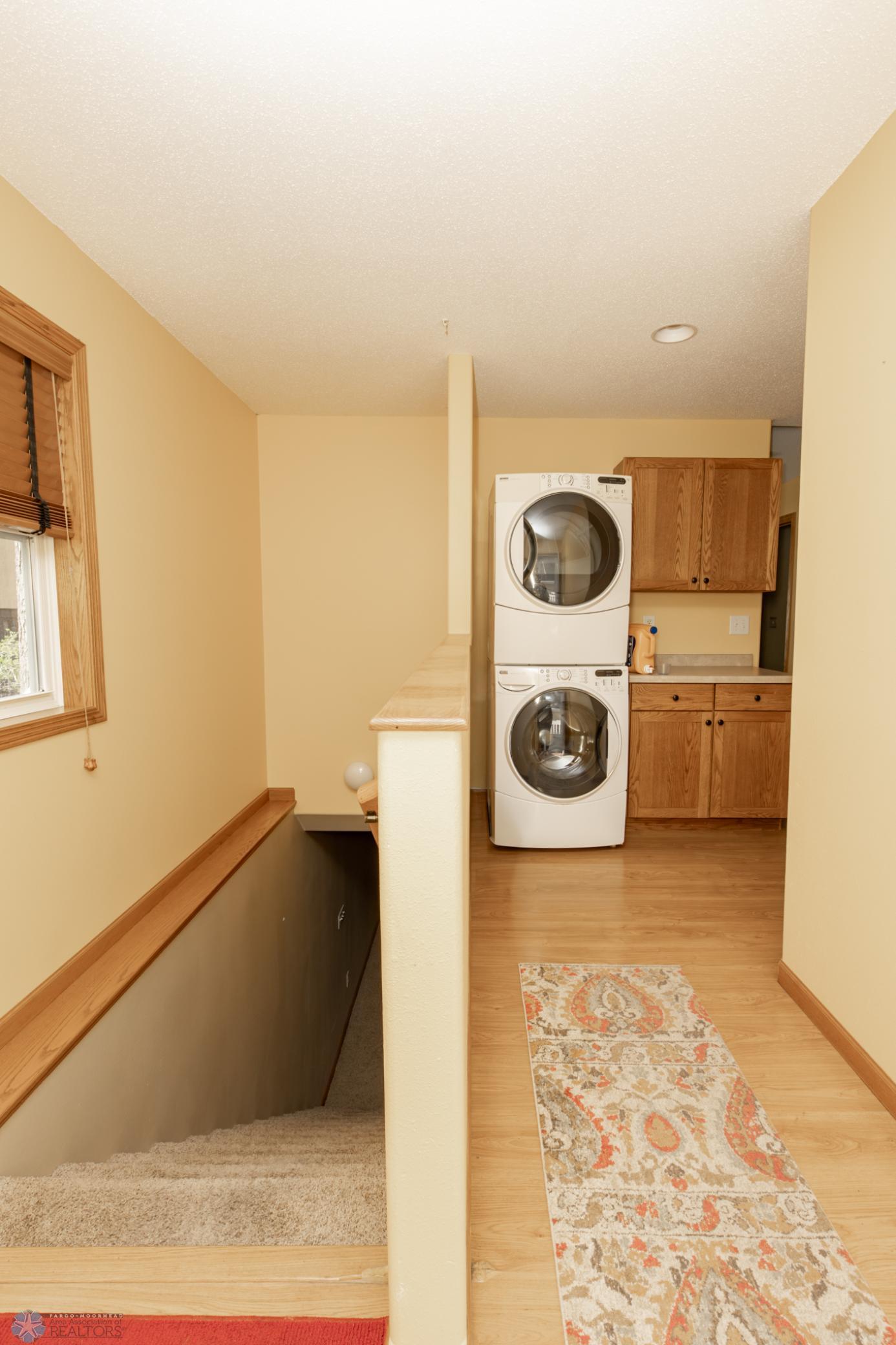 Laundry + Stairs