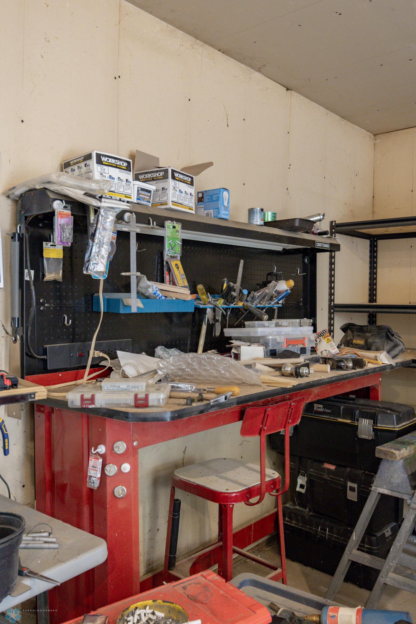 Work Bench Included