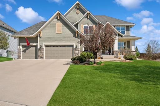 Welcome to 4212 Parkview Lane! This one-owner, former Dingman Custom Homes model boasts stunning curb appeal, including a concrete driveway, a concrete front porch and a majestic front elevation.