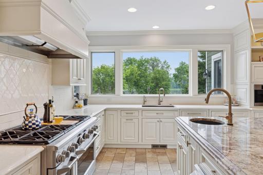 The large windows offer stunning views throughout the year!