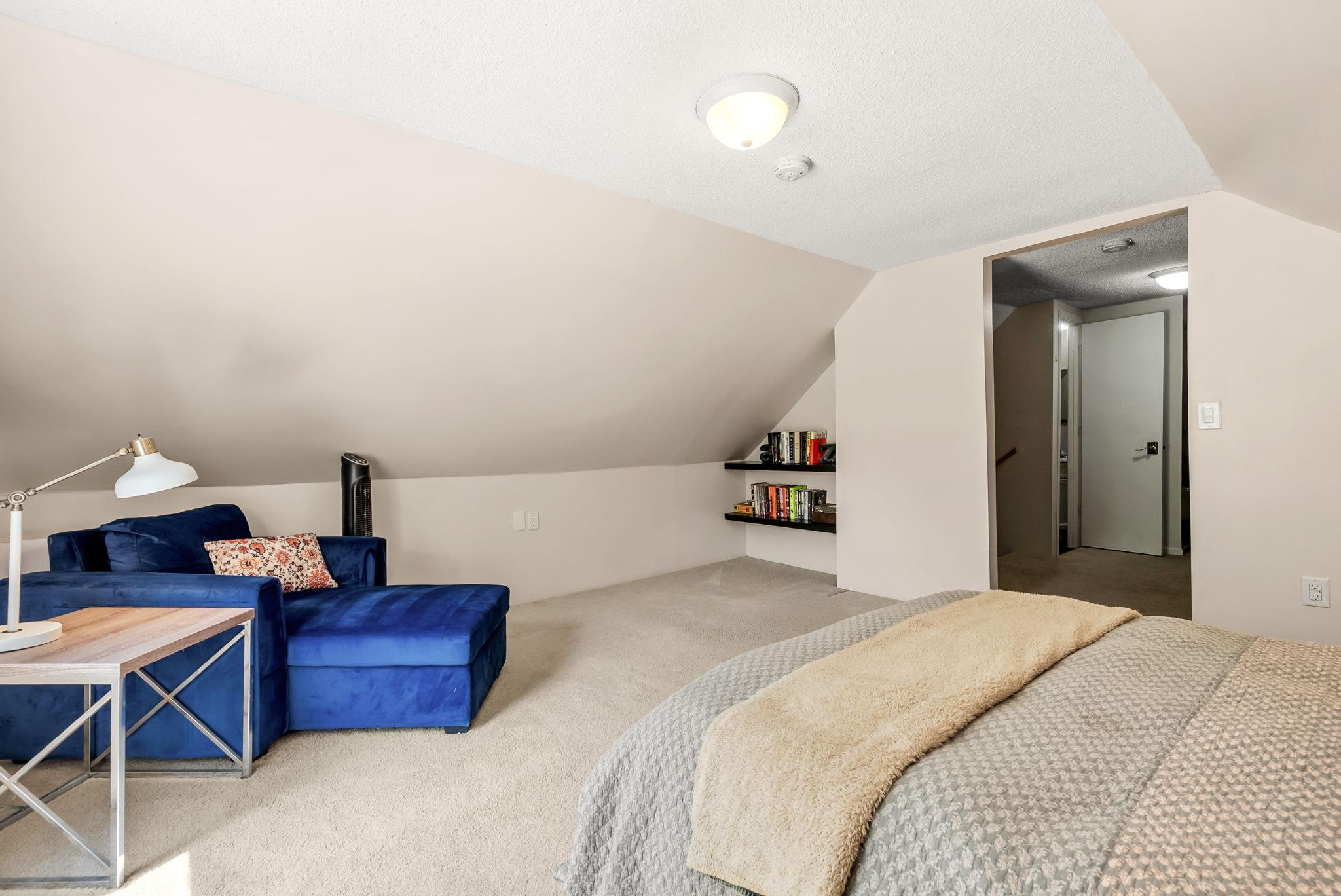 Alternate view of the primary bedroom.
