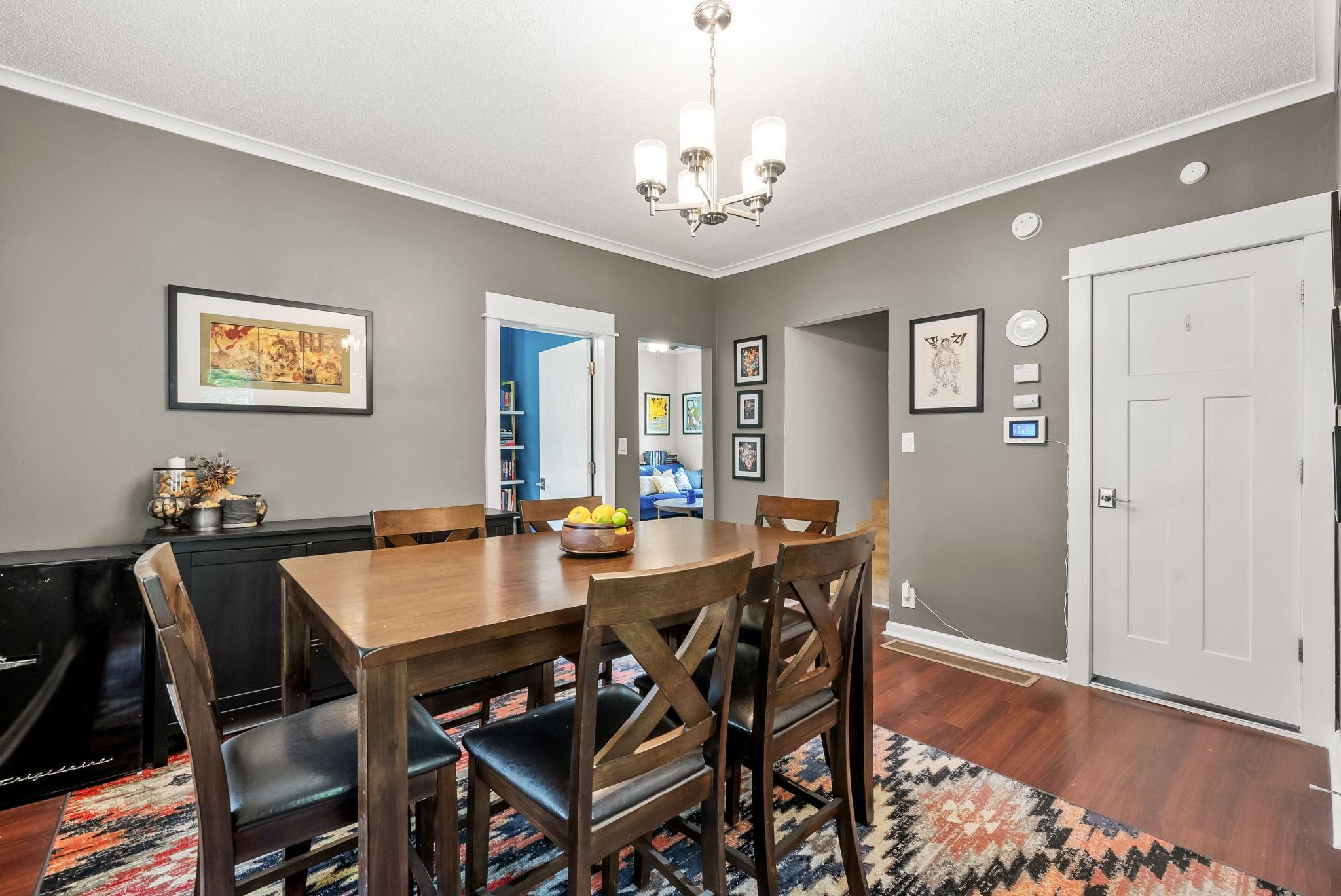 Alternate view of dining room.