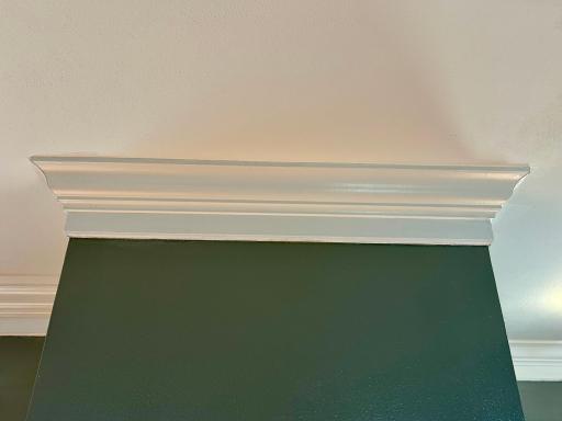 Quality crown molding located in the living room and formal dining