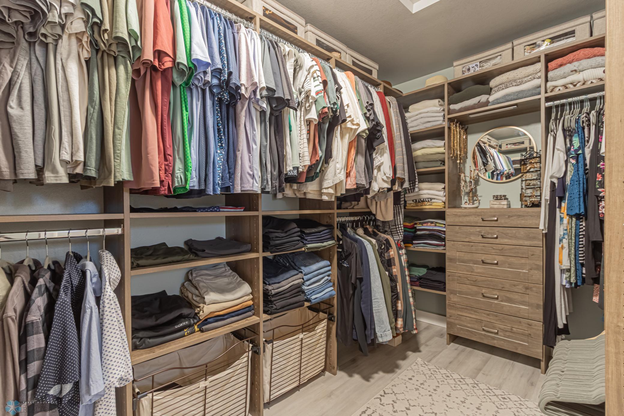 Master closet