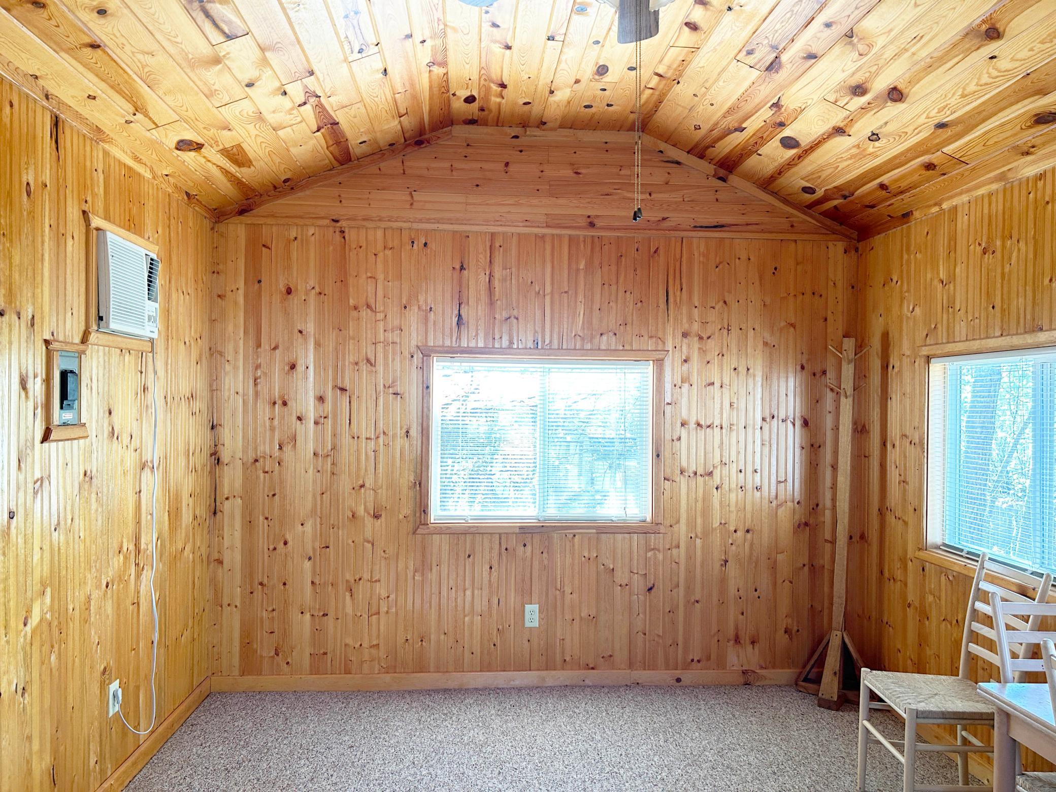 A look inside the bunkhouse.