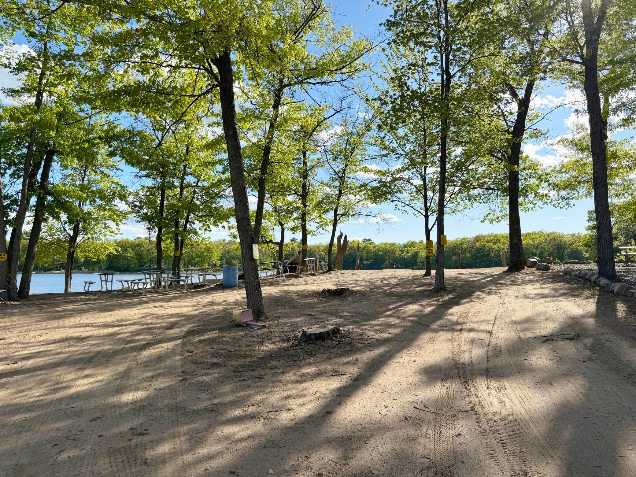 More views of the community lake access and beach park.