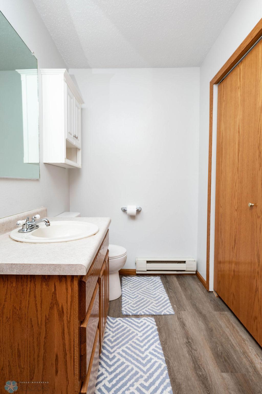 Half Bath on the upper level
