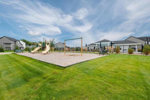 Your neighborhood playground is really nice, very well done.