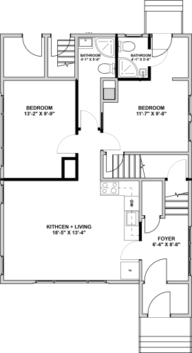 Main Level Floorplan