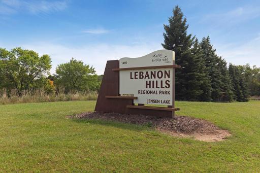 Approx. 2000 acres. Walk, bike, ski, fish, boat and even go to the beach!