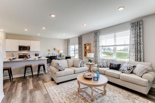 Photo is of a previously built home, finishes, selections, layout, and colors may vary.