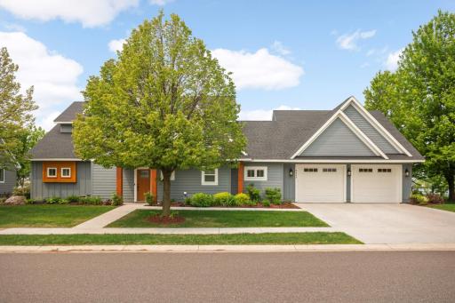 7 Rooms (including all 4 Bedrooms) see water! This is your Dream Home, an extra large, modified rambler on .83 acre lot.
