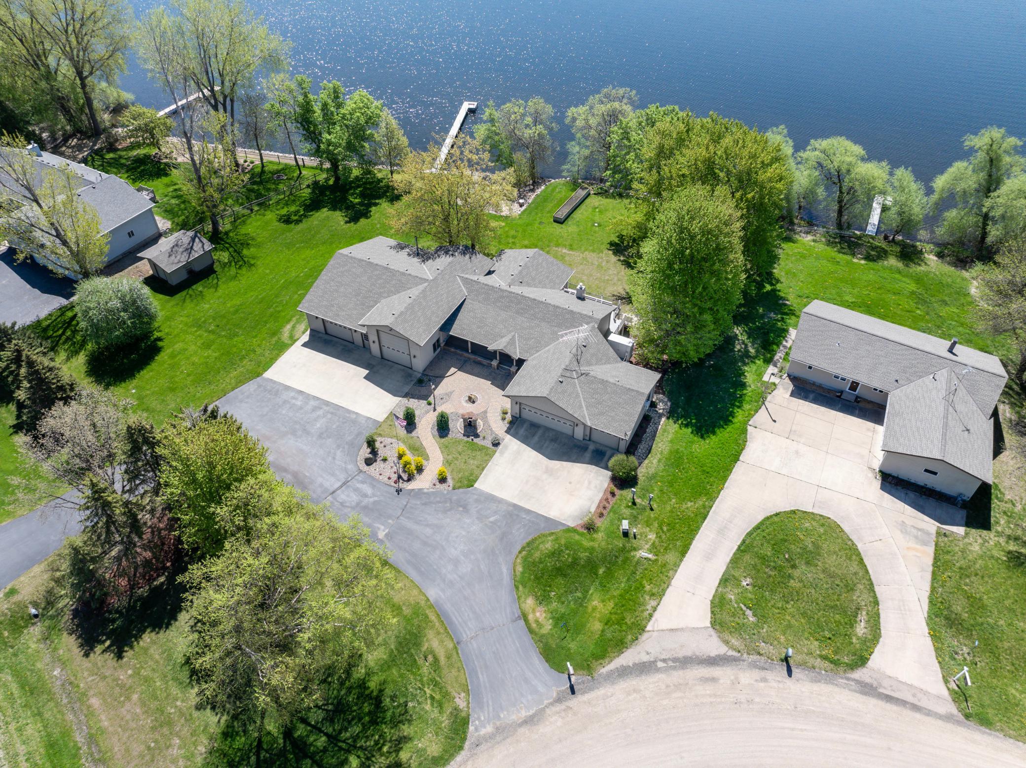 Aerial View of the Front Property