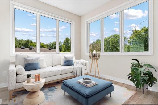 2452 County Rd D W. Sunroom with Pella windows.