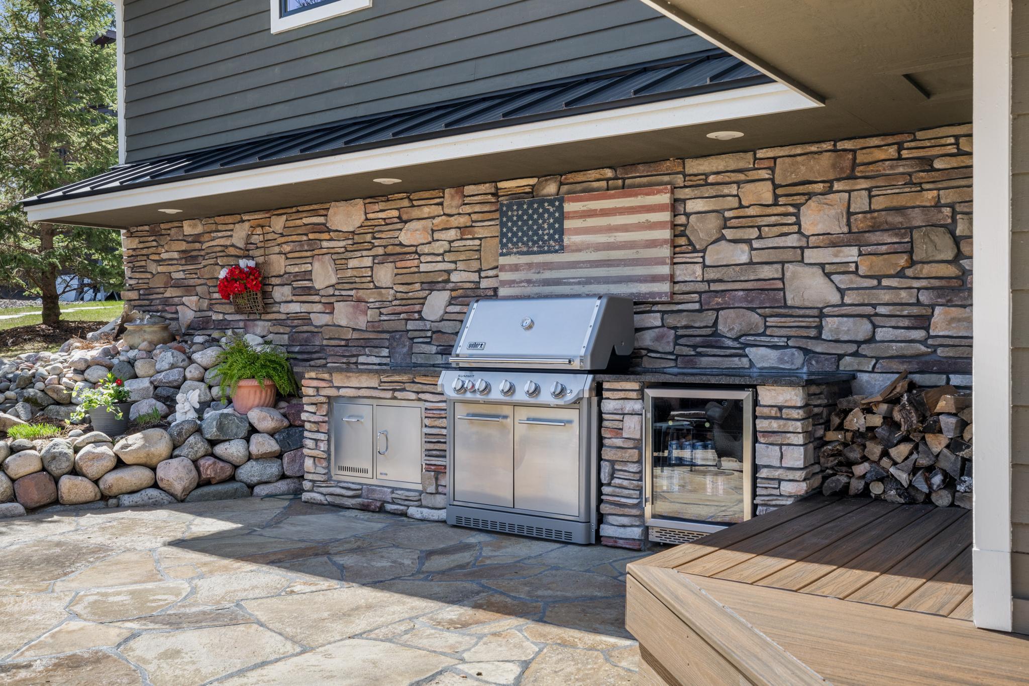 Outdoor Built in Grill
