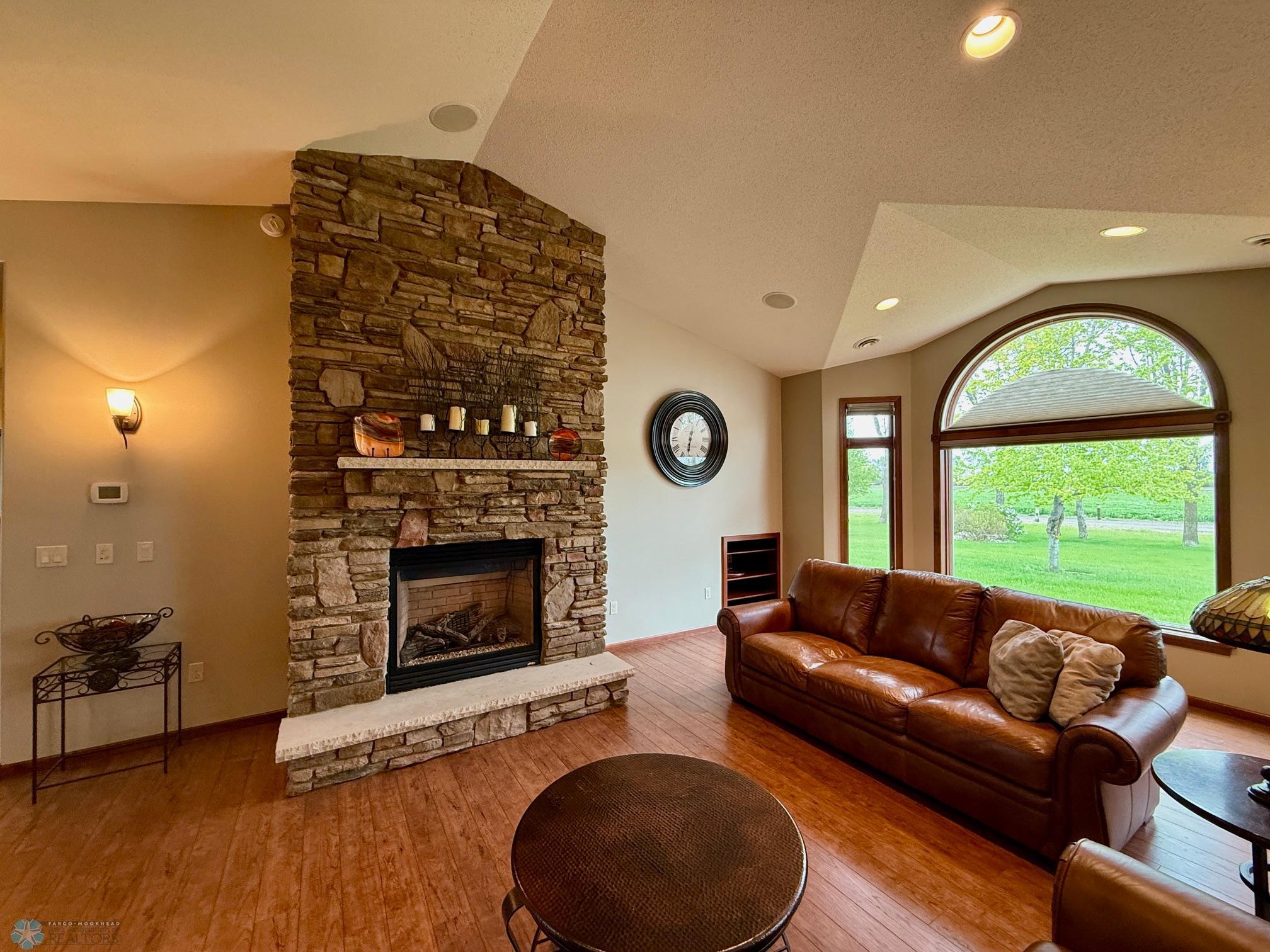 Gas fireplace