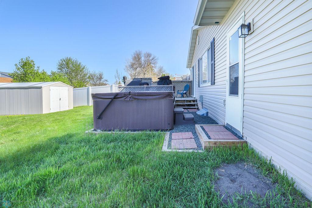 New hot tub & pad
