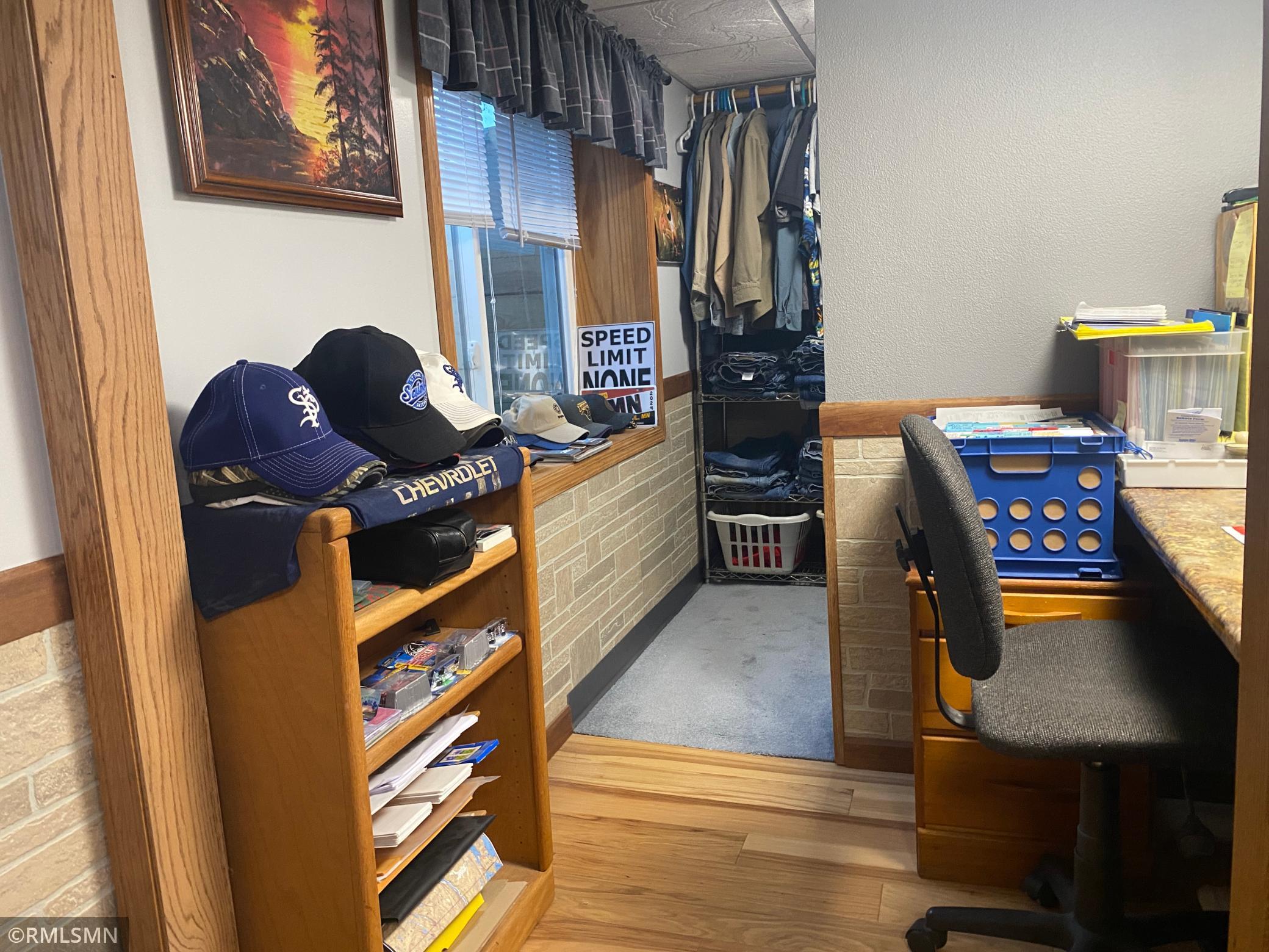 Walk in closet area off of 4th bedroom