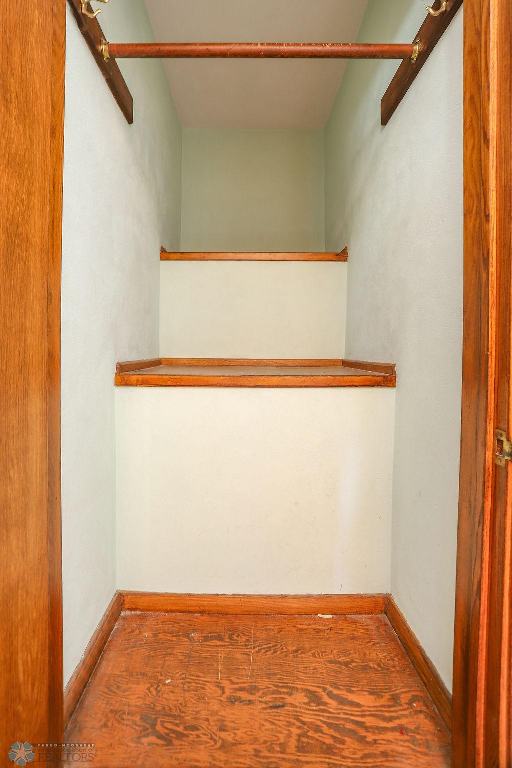 Large hall closet