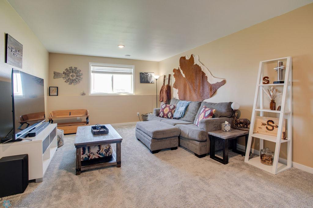 Lower level family room