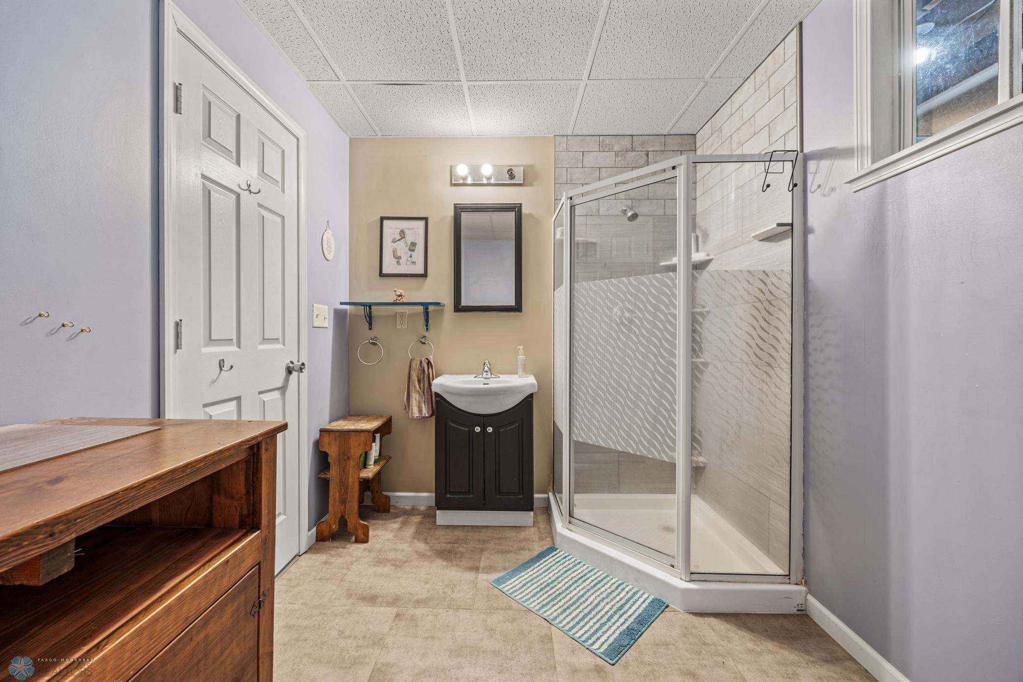 3/4 basement bath