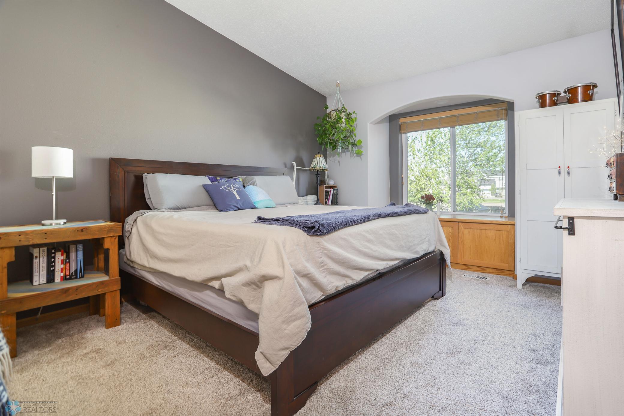 Primary Bedroom with window seat
