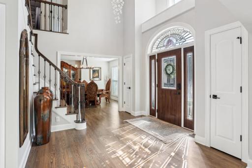 The grand entrance provides copious amounts of natural light!