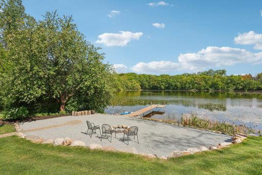 The non-motorized provides a sanctuary to unwind by the fire in the evenings.