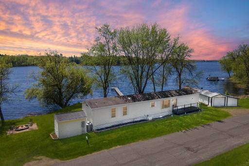 Welcome to your lake side retreat! (Photo has been digitally enhanced for color)
